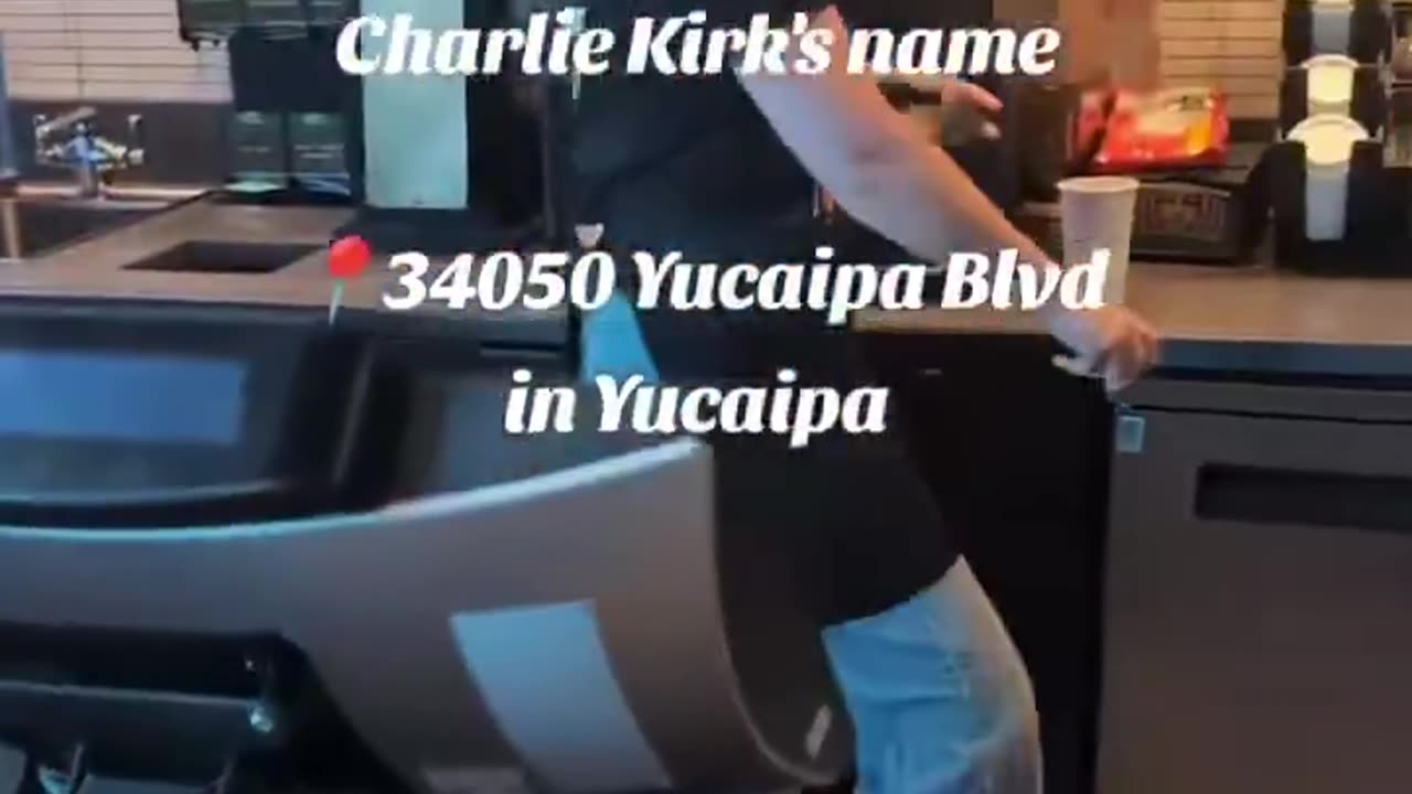 Starbucks programmed their printers to not print the name Charlie Kirk