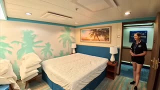Inside Margaritaville at Sea Islander Cabin 4202 | Accessible Partial Ocean View Tour