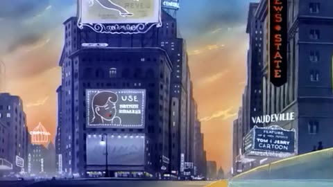 TOM & JERRY EP 019 Mouse in Manhattan [1945] 720P