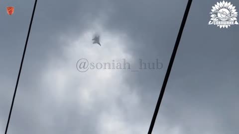 Incredible Footage of Ukrainian Mig-29 Sending Guided Bombs into Russian Outpost