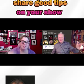 Don't be afraid to share good tips on your show