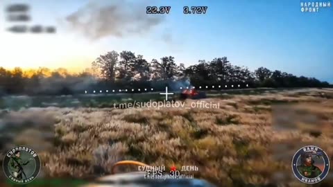 🚁🔥 Ukraine Russia War | Russian FPV Drone Swarm Hits Ukrainian Armored Vehicle | RCF