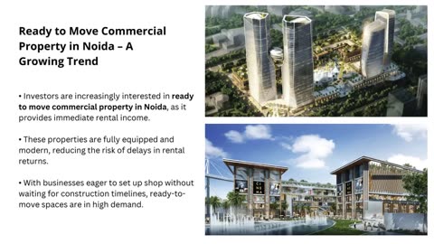 How Noida is Shaping the Future of Commercial Property Investments