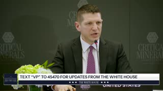 Vice President JD Vance Delivers Remarks at the Critical Minerals Ministerial