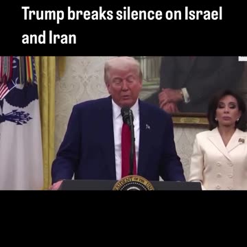 Trump Sporting isreal and start war with iran