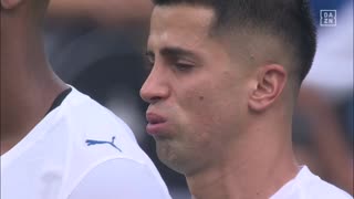 Joao Cancelo and Ruben Neves break down in tears