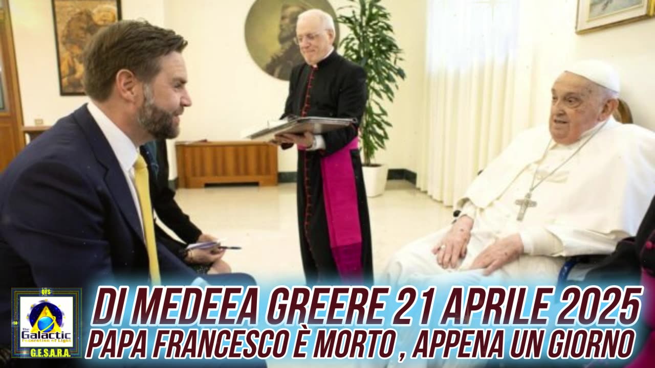 ULTIMA ORA: Papa Francesco muore 24 ore dopo l'incontro con JD Vance