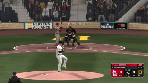 MLB The Show 25 St Louis Cardinals Franchise Game 10 Cardinals Vs Pirates CPU Vs CPU