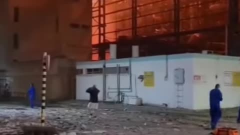 Haifa Power Plant Fired after Iranian Missiles Attack