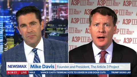 Mike Davis to Rob Schmitt: Judge Boasberg Exposed A Military Operation And Must Be Impeached