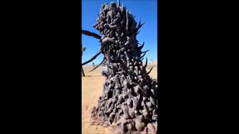 Bizarre Sculpture Appears Near Joshua Tree Highway, Nevada