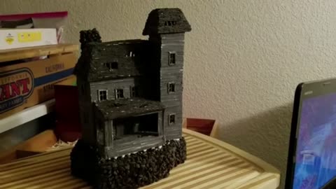 Matchstick Halloween Cliff House