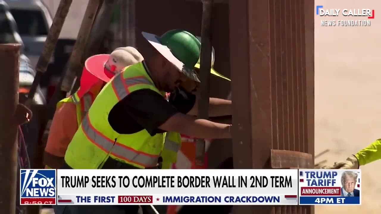 The Border Wall construction is underway with plans to add 85 miles this year