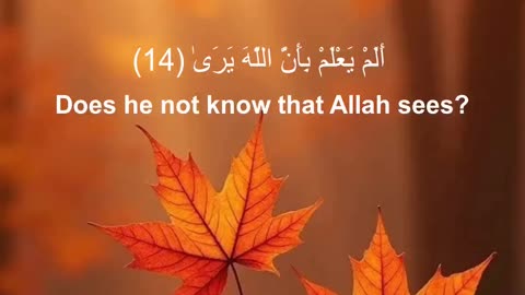 Surah Al-‘Alaq (سورة العلق) | The Clot | Ahmad Quranic Recitation