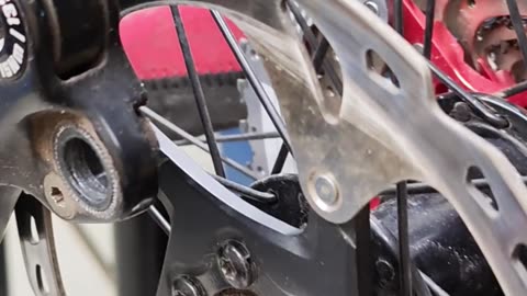 My bicycle wheels are making some very strange noises. What could be causing it?