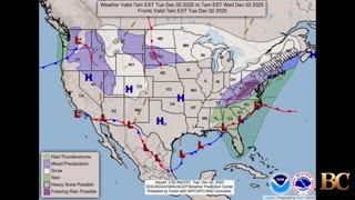 National Weather Forecast (December 2, 2025)
