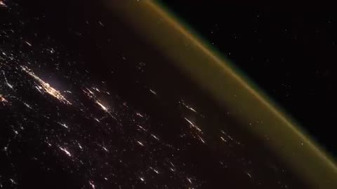 Rocket Launch as Seen from Space