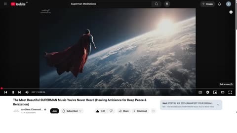 The Most Beautiful SUPERMAN Music You've Never Heard (Healing Ambience for Deep Peace & Relaxation)