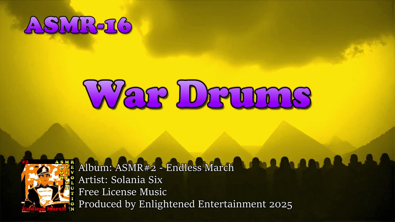 "War Drums" - ASMR-16 | Solania Six