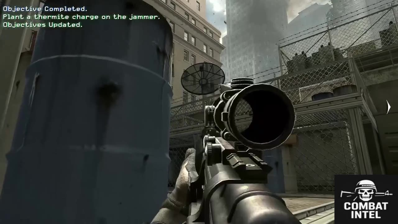 Call of Duty : climb the leader to the roof