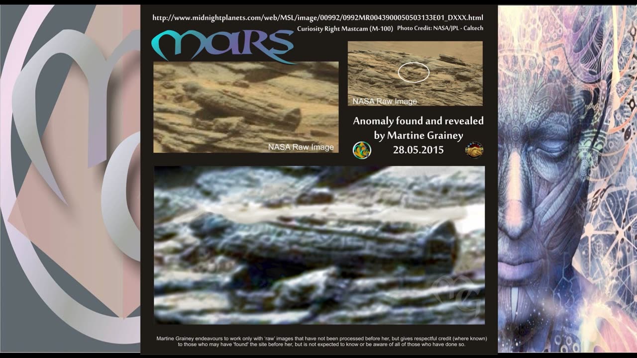 Martian Genesis: Compilation Anomalies Found on Mars # 3