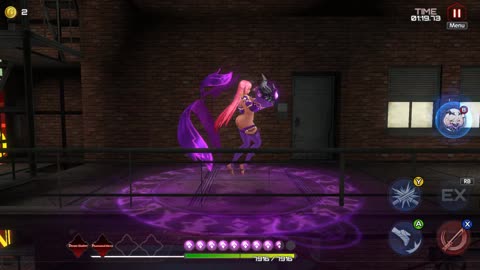Phantasma Purple Classic alt 1 / SPEED RUN / Action Taimanin