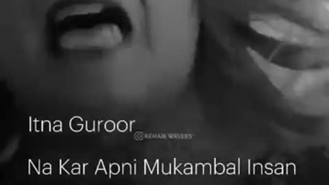 Teri Bhi Nhi Rehagi 😥💔l Rehan Wri8ss Status