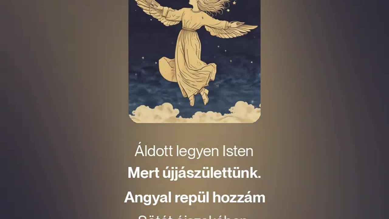 Angyal repül (5) (megzenésített vers)