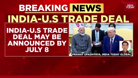 India-US Trade Deal Could Be Announced This Week, Says Trump India-US Trade News India Today