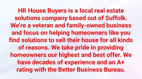 Hampton Roads House Buyers - We Buy Houses Fast in Portsmouth, VA
