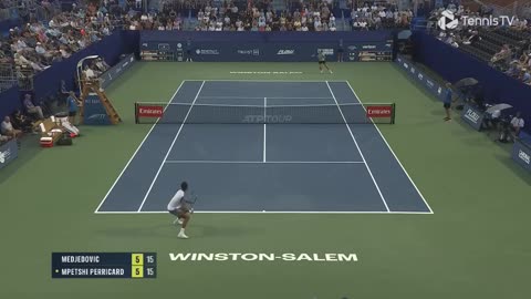 US Sports Tennis Feat. Mpetshi Perricard vs Medjedovic; Korda Seeks SF Spot Winston-Salem Highlights