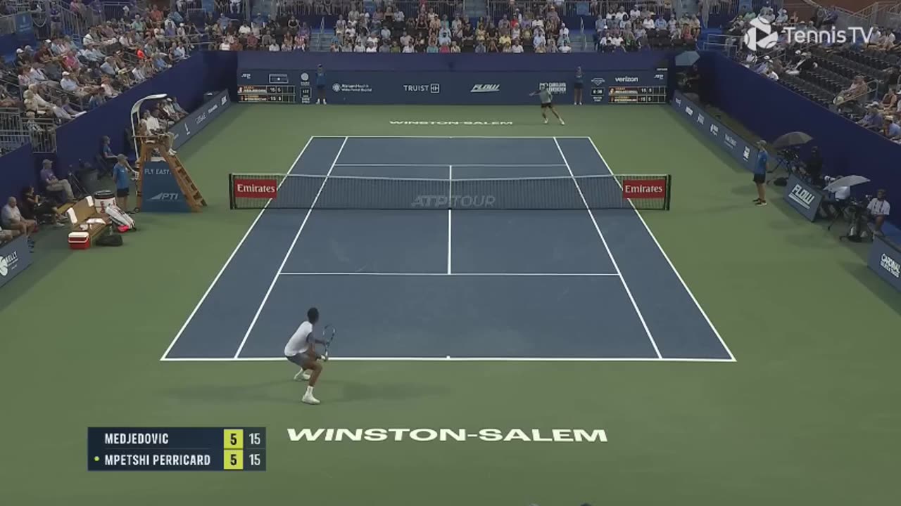US Sports Tennis Feat. Mpetshi Perricard vs Medjedovic; Korda Seeks SF Spot Winston-Salem Highlights