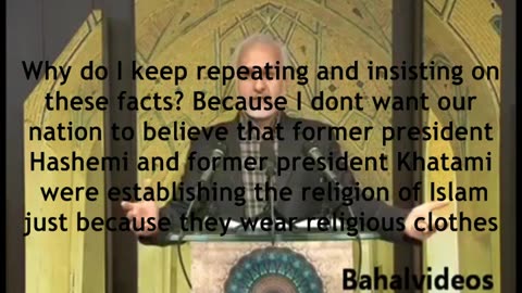 Shia Iranian admits Iran is not Islamic