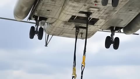 Sikorsky CH-53 Super Stallion Airlifts Humvee in Military Operation