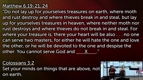 Sunday Morning Worship 7/20/2025