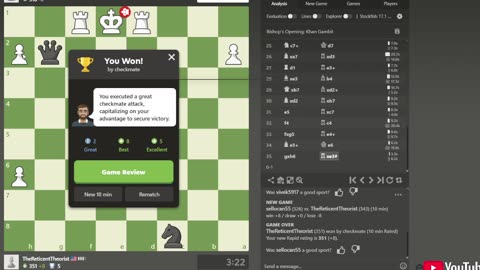 Playing Chess 5