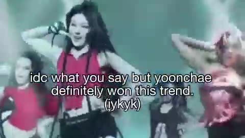Viral: katseye yoonchae won this trend #katseye #kpopshorts #yoonchae #recommend