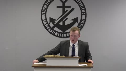 Proverbs 9 - Pastor Dillon Awes | Anchor Baptist Church