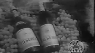 Vino Resero (Blanco) - Vieja publicidad del vino de San Juan, Argentina