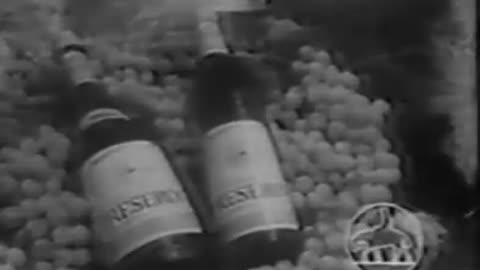 Vino Resero (Blanco) - Vieja publicidad del vino de San Juan, Argentina