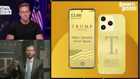 Eric Trump says “eventually” the phones under the new Trump Mobile brand will be made in the USA
