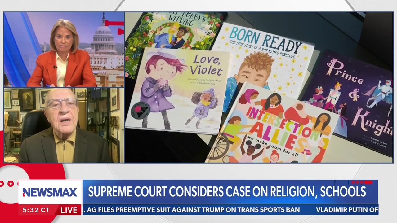 Alan Dershowitz Says He's Certain How Supreme Court Will Rule On Woke Curriculum