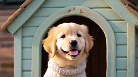 Golden Retriever Puppy Fragile Home Destroyed Heart Breaking Moment.