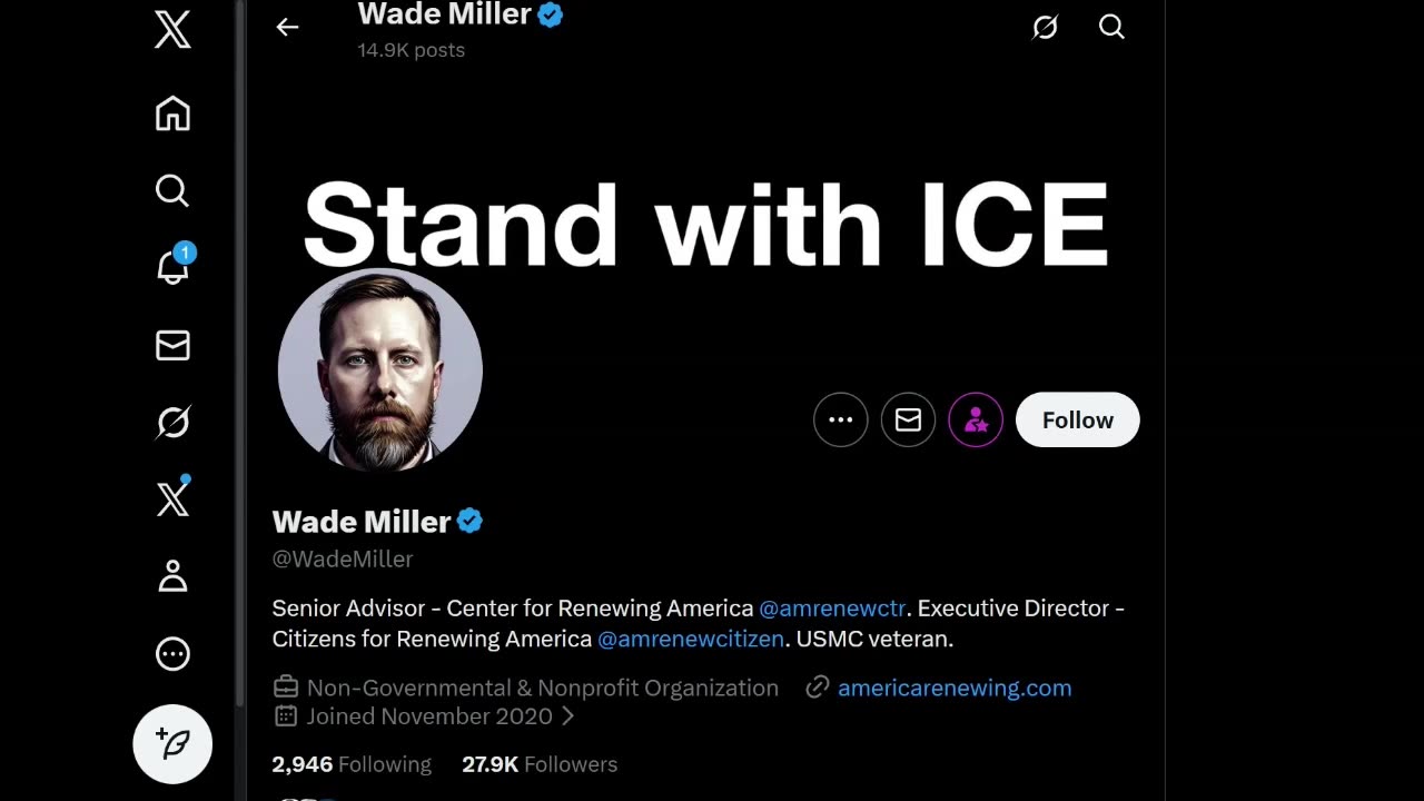 Wade Miller: People Do Have A Right To Be Muslim, But They Do Not Have A Right To Try To Subvert Our Entire Constitutional Order With Their Islamic Ideology.