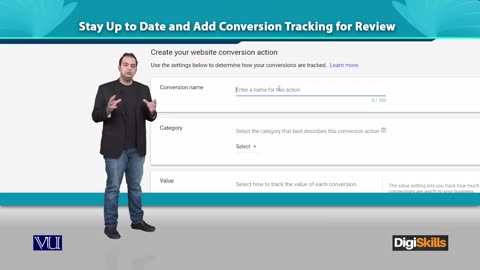 119 Google Adwords - Stay up to date and add Conversion Tracking for Review