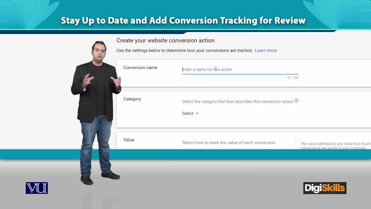 119 Google Adwords - Stay up to date and add Conversion Tracking for Review