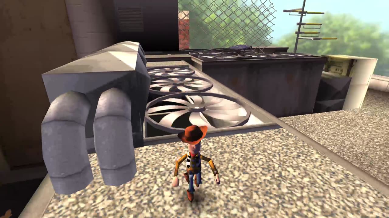 My Daughter (4) plays Toy story 3 with me | Level 6 - Goodbye Woody