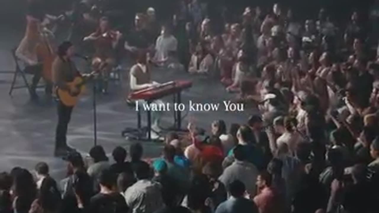 We want to know You more, Jesus!