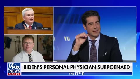Biden's doctor getting subpoenaed: The Five' "THE DAMAGE WAS"