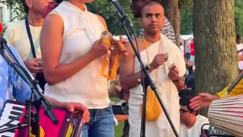 Harinam Sankirtan in Washington DC, USA July 2025